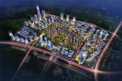 科学城首栋建筑主体封顶
